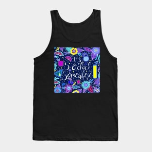 It's 5 O'clock Somewhere Dark Palette Tank Top